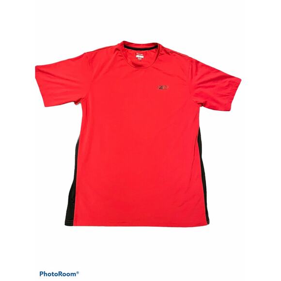 rbk athletic tee shirt red/black size medium - Picture 1 of 6